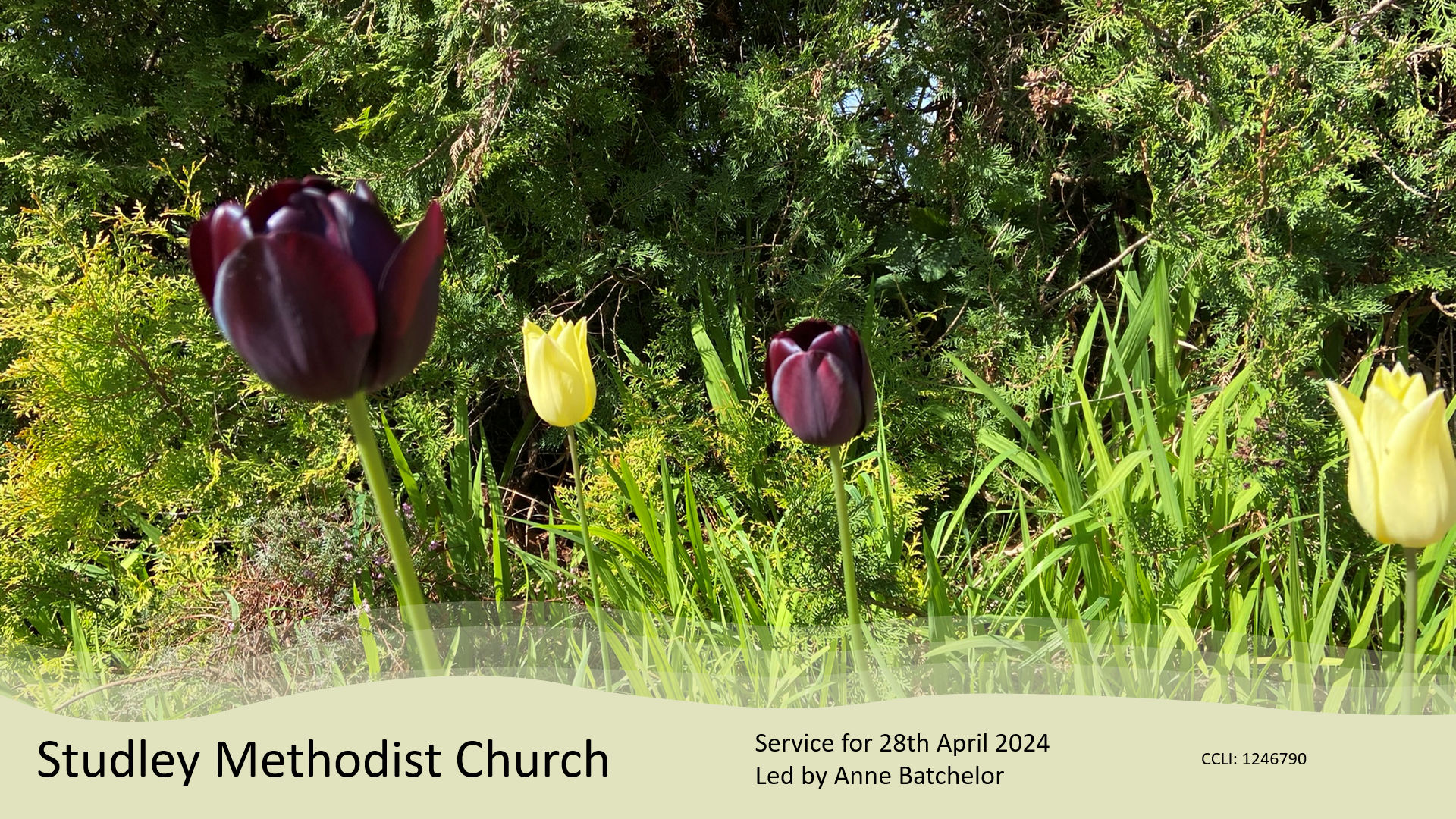 Service for 28th April 2024